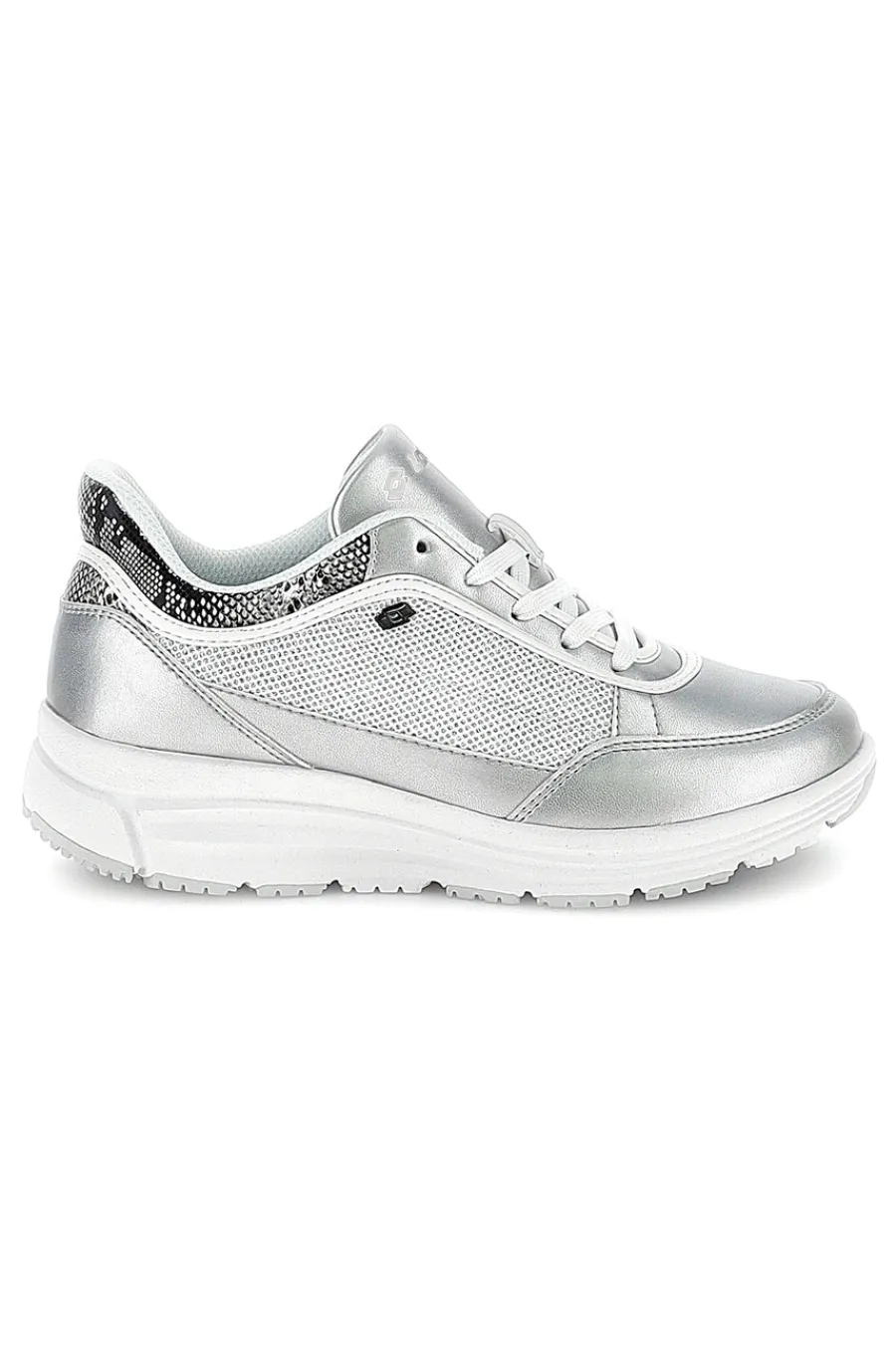 Sneakers argento con inserti animalier LOVE RIDE AMF VIII PHY W-LOTTO Hot