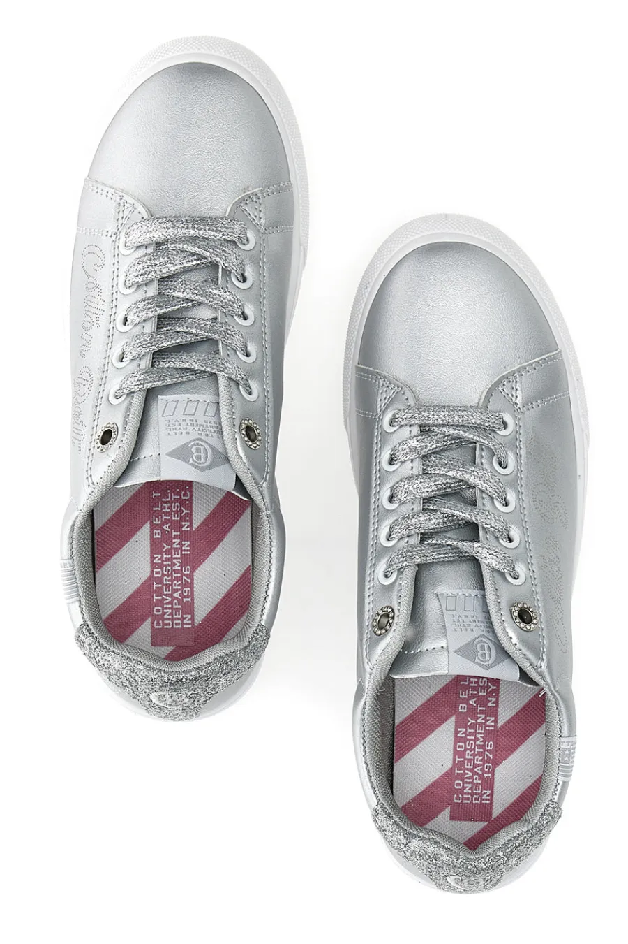 Sneakers Argento Ferdy-COTTON BELT