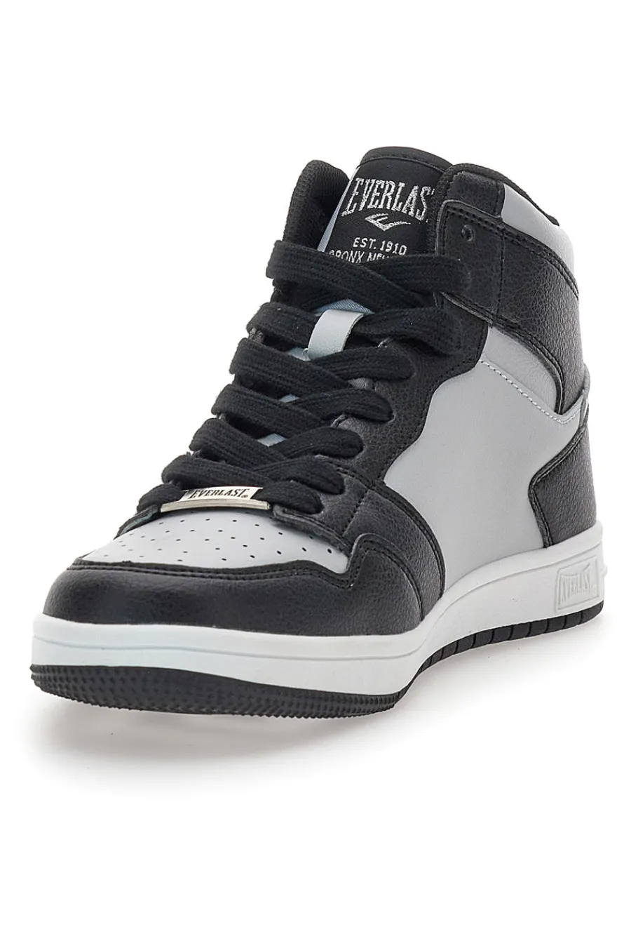 Sneakers Argento e Nere Mid-Cut 716-EVERLAST Sale