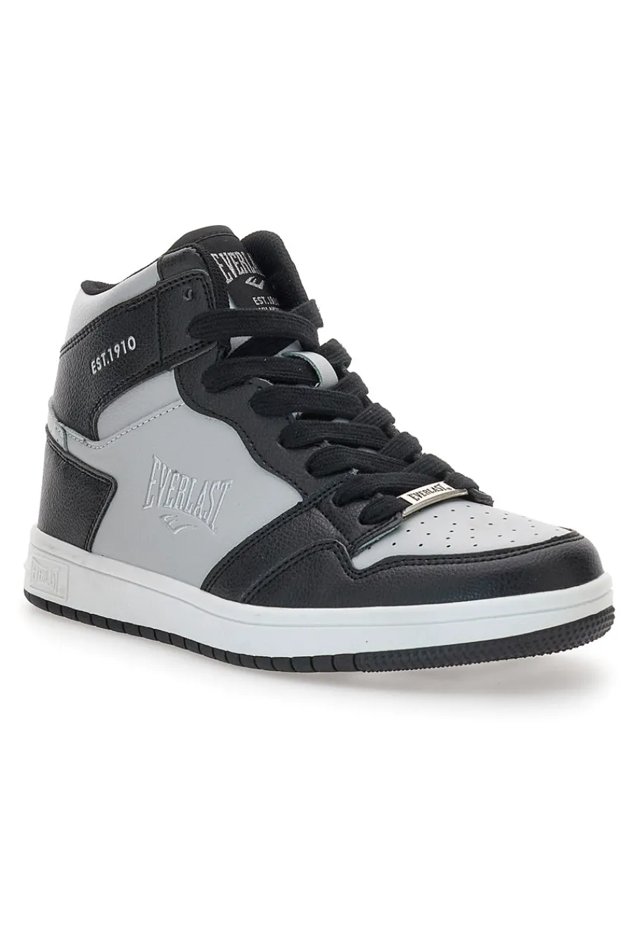 Sneakers Argento e Nere Mid-Cut 716-EVERLAST Sale