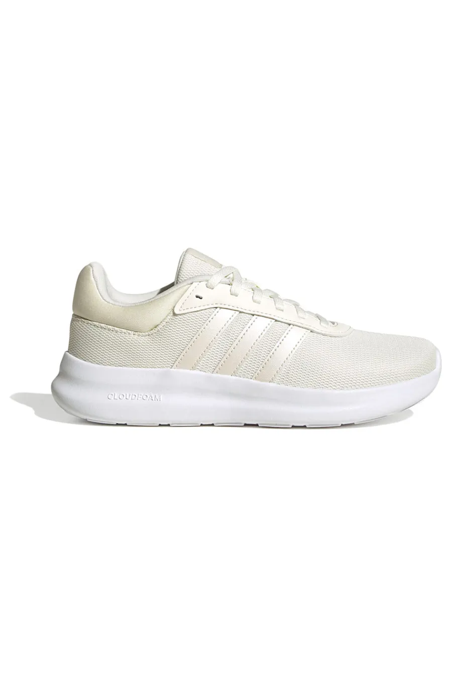 Sneakers avorio con suola leggera Lite Racer 4-ADIDAS