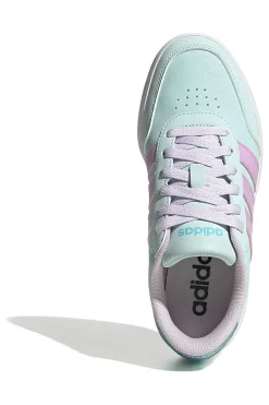 Sneakers azzurre pastello con dettagli lilla Breaknet 3 J-ADIDAS Outlet