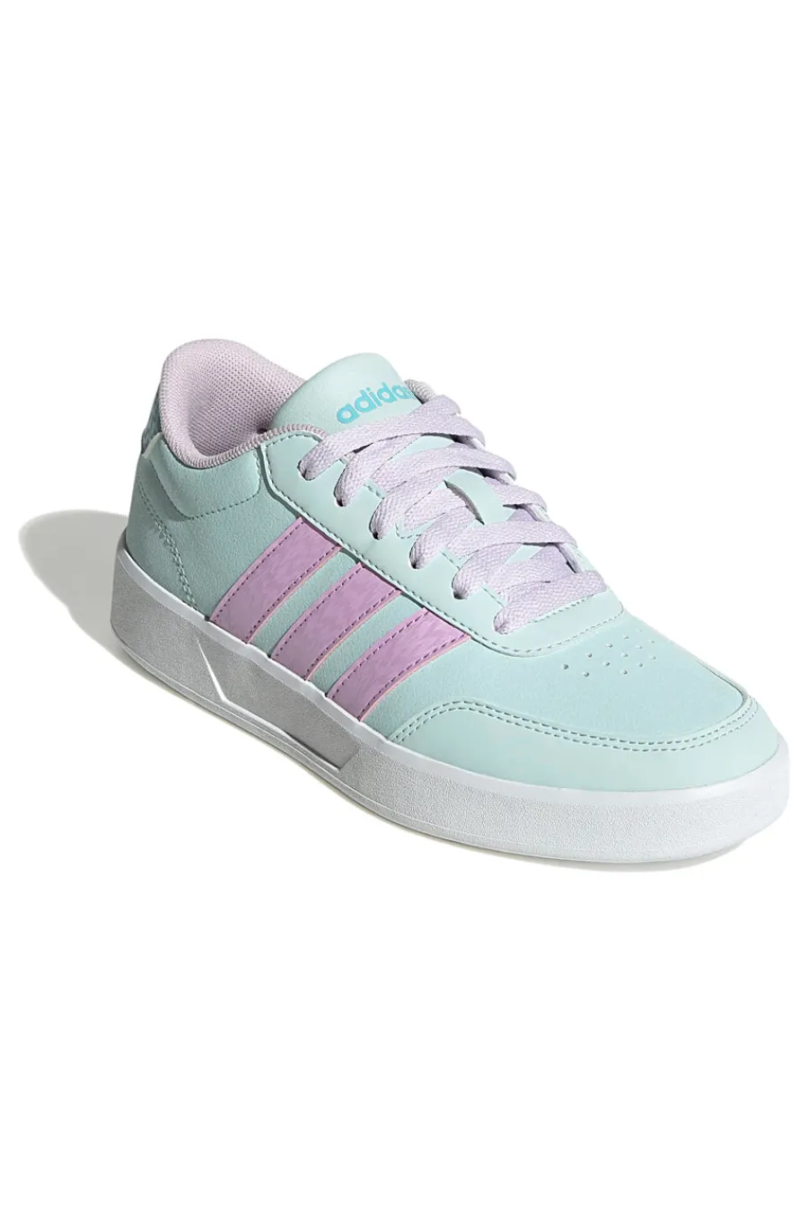 Sneakers azzurre pastello con dettagli lilla Breaknet 3 J-ADIDAS Outlet