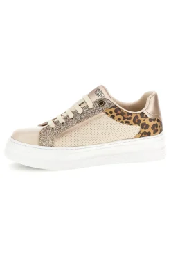 Sneakers beige con dettagli animalier e glitterati 52120C1451-MARIELLA BURANI Best