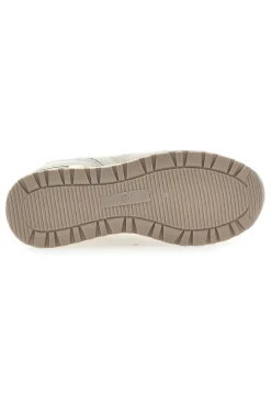 Sneakers Beige con Dettagli Dorati 8915-LAURA BIAGIOTTI Outlet