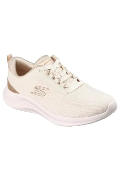 Sneakers beige con dettagli oro e Memory Foam Skech-Lite Pro 2.0 Brilliant Shimmer-SKECHERS Sale