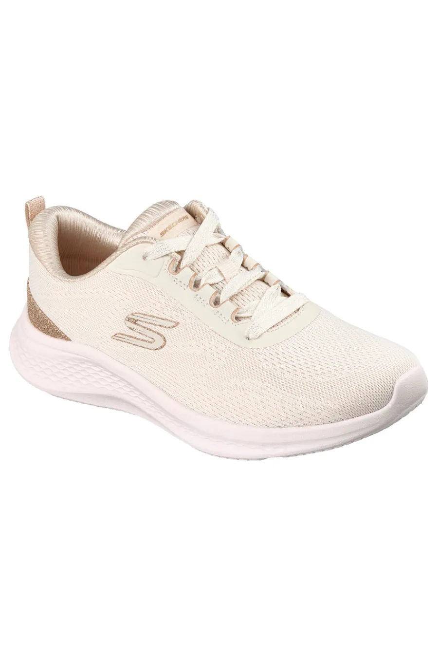 Sneakers beige con dettagli oro e Memory Foam Skech-Lite Pro 2.0 Brilliant Shimmer-SKECHERS Sale