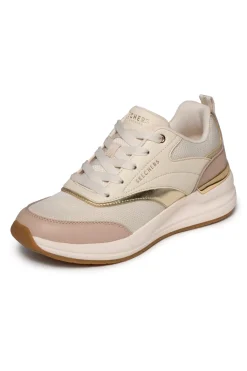 Sneakers con inserti gold e Memory Foam Billion 2 Monroe-SKECHERS Online
