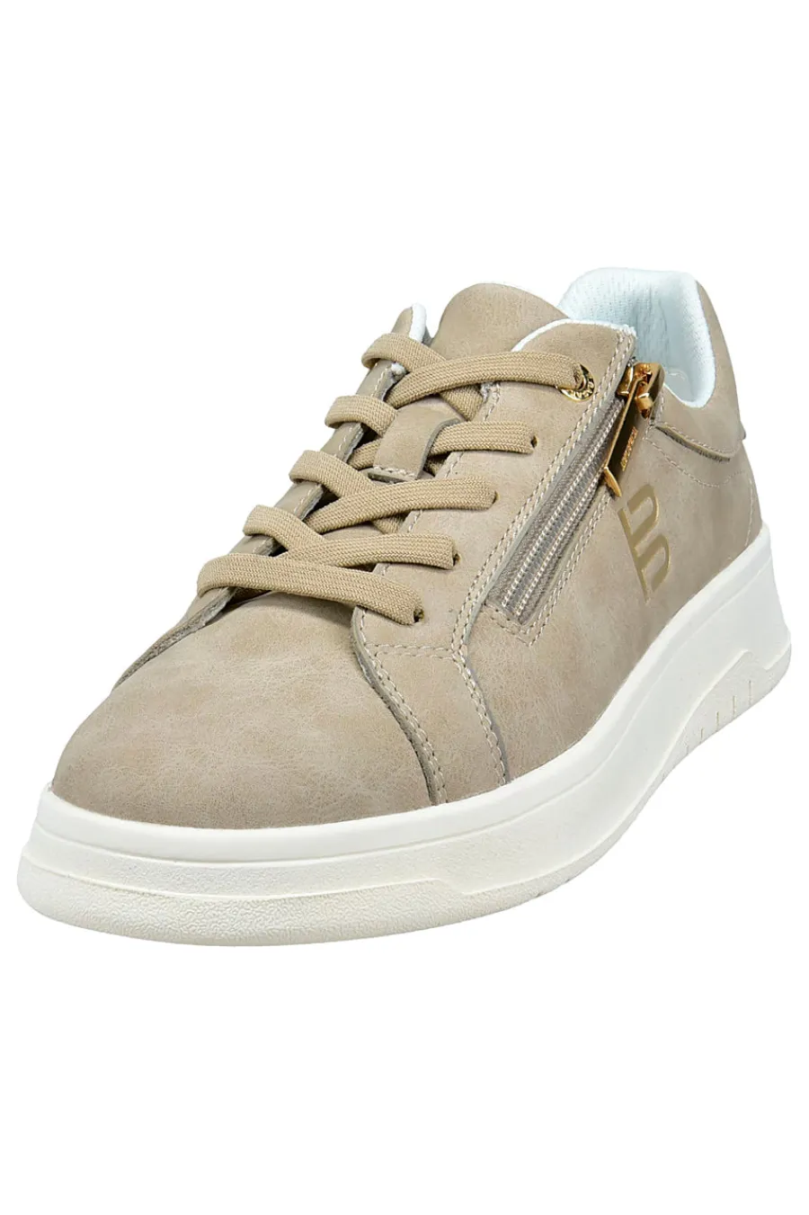 Sneakers Beige con Lacci e Cerniera D35AQG015500-BAGATT Clearance