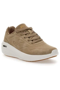 Sneakers beige con lacci e suola memory foar Minerva Lady-JOMA Discount