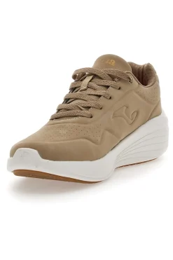 Sneakers beige con lacci e suola memory foar Minerva Lady-JOMA Discount