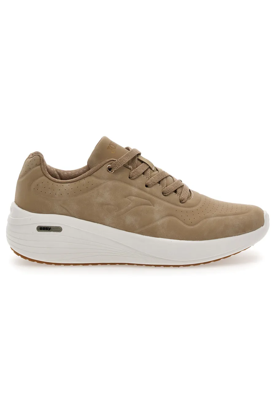 Sneakers beige con lacci e suola memory foar Minerva Lady-JOMA Discount