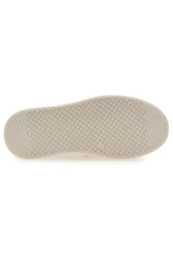 Sneakers beige con logo laterale e fondo alto 9618-LAURA BIAGIOTTI New