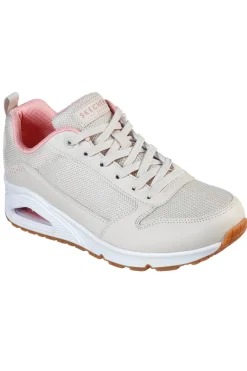 Sneakers Beige Con Memory Foam Air Cooled Uno - Inside Matters-SKECHERS Hot