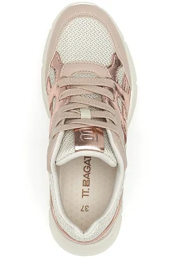 Sneakers Beige con Platform AR7015069-BAGATT Clearance