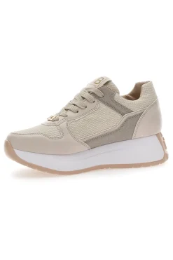 Sneakers Beige Con Platform 8412-LAURA BIAGIOTTI Online