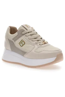Sneakers Beige Con Platform 8412-LAURA BIAGIOTTI Online