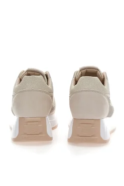 Sneakers Beige Con Platform 8412-LAURA BIAGIOTTI Online