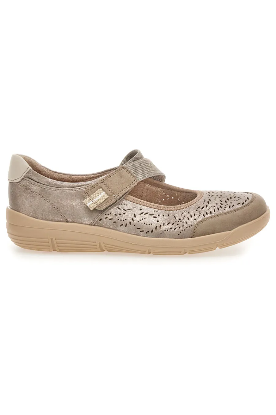 Sneakers beige con strappo 67172470301F-RELIFE New