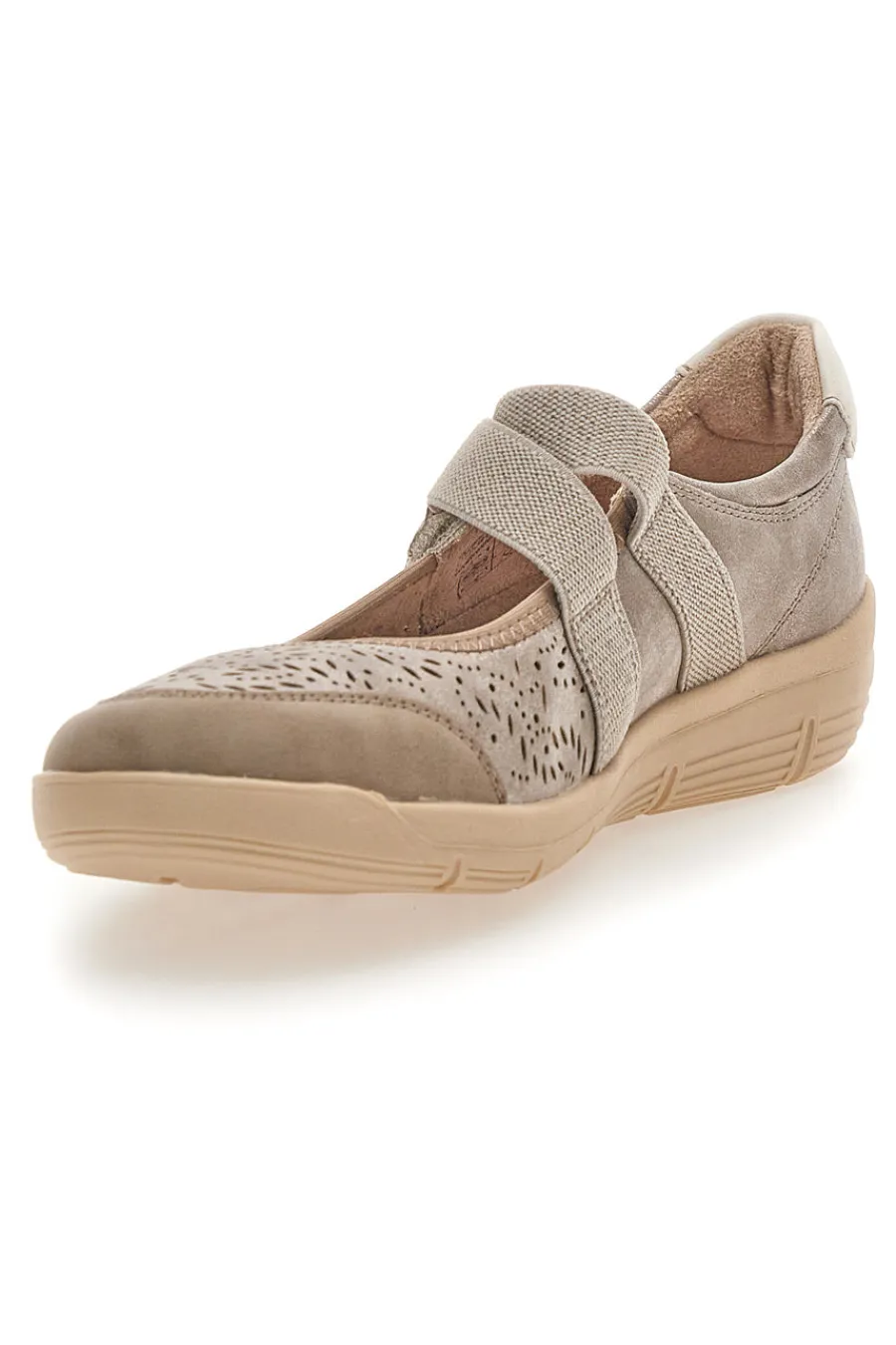 Sneakers beige con strappo 67172470301F-RELIFE New