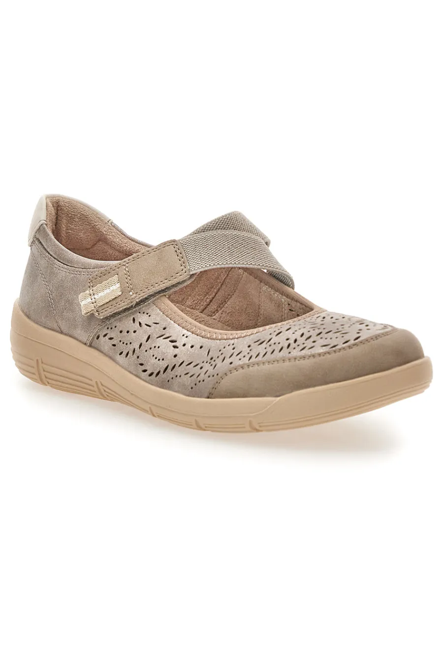 Sneakers beige con strappo 67172470301F-RELIFE New