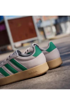 Sneakers beige con strisce verdi e dettagli in suede Barreda-ADIDAS Clearance
