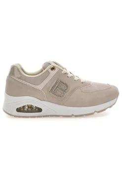 Sneakers beige con suola con cuscinetto d’aria 9229-LAURA BIAGIOTTI Sale