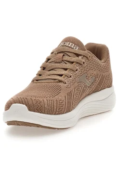 Sneakers beige con tomaia brillantinata e Memory Foam Galar Lady 2526-JOMA Online