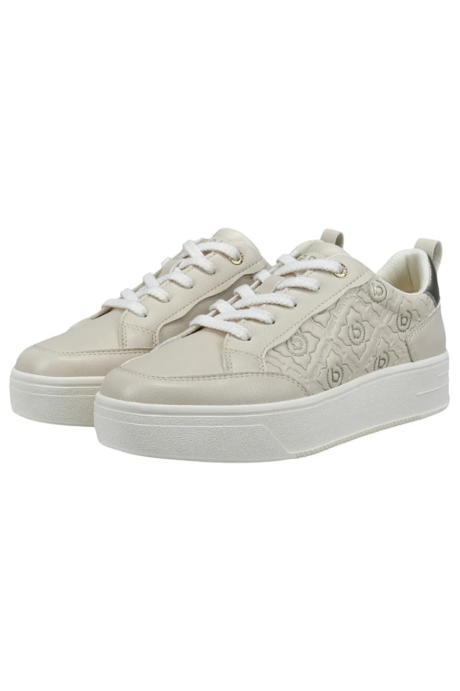 Sneakers beige con zeppa 435AVA0150505251-BAGATT Clearance