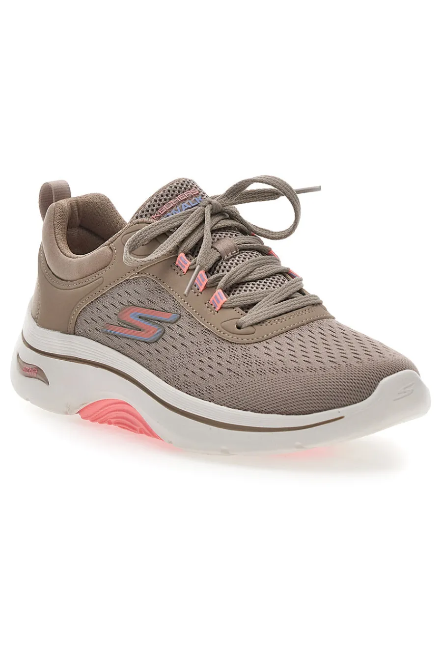 Sneakers Beige da Donna Go Walk Arch Fit 2.0-Balin-SKECHERS Discount
