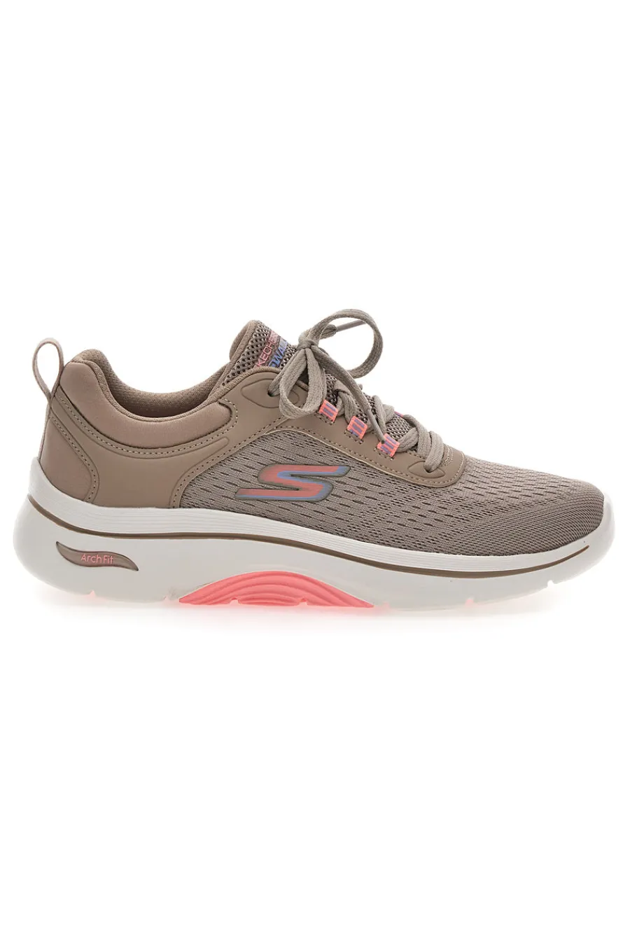 Sneakers Beige da Donna Go Walk Arch Fit 2.0-Balin-SKECHERS Discount