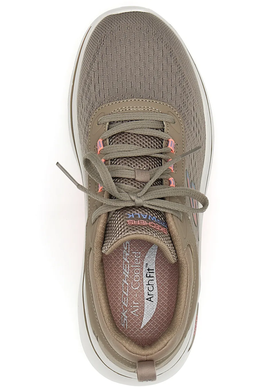 Sneakers Beige da Donna Go Walk Arch Fit 2.0-Balin-SKECHERS Discount