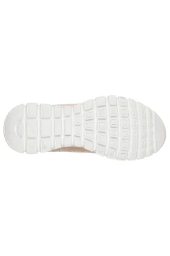 Sneakers beige in mesh leggere con memory foam Graceful Twisted Fortune-SKECHERS