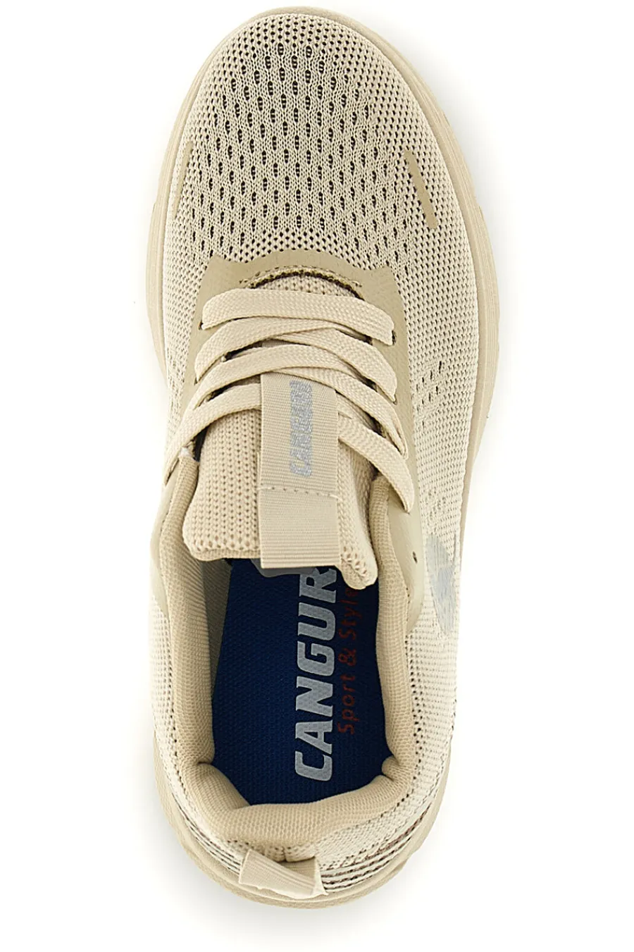 Sneakers beige in mesh traspirante CA1267-CANGURO Discount