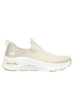Sneakers Beige Relaxed Fit: Arch Fit D'Lux - Glimmer Dust-SKECHERS New