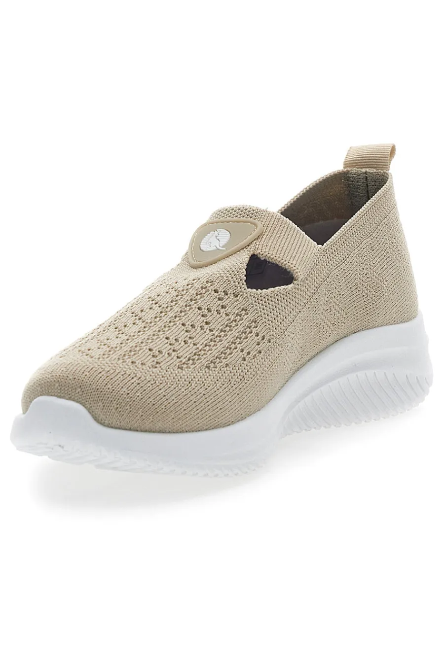 Sneakers Slip On con Tomaia Effetto Ricamo CA1227-CANGURO Sale