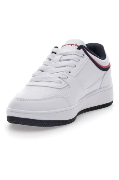 Sneakers Bianche Casual con Lacci Rebound Low-CHAMPION