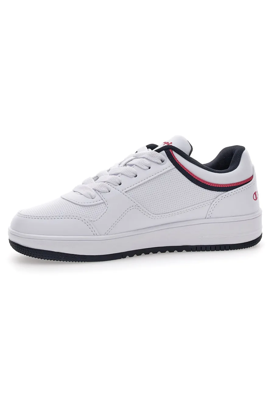 Sneakers Bianche Casual con Lacci Rebound Low-CHAMPION