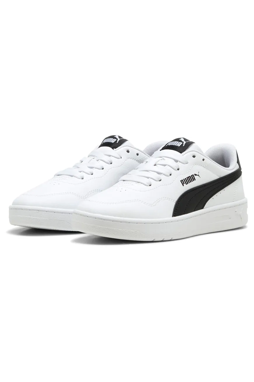 Sneakers Bianche con Bande Nere PUMA COURT LALLY JR