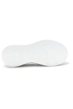 Sneakers Bianche con brillantini in tessuto traforato CA1206-CANGURO Outlet