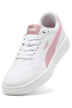 Sneakers bianche con dettagli rosa Court Lally JR-PUMA Online