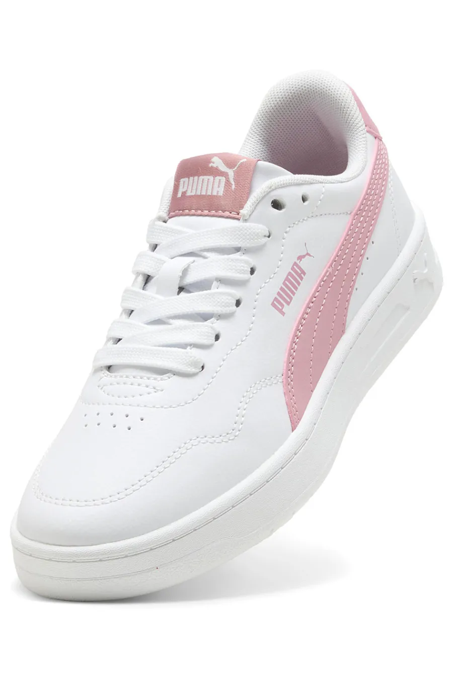 Sneakers bianche con dettagli rosa Court Lally JR-PUMA Online