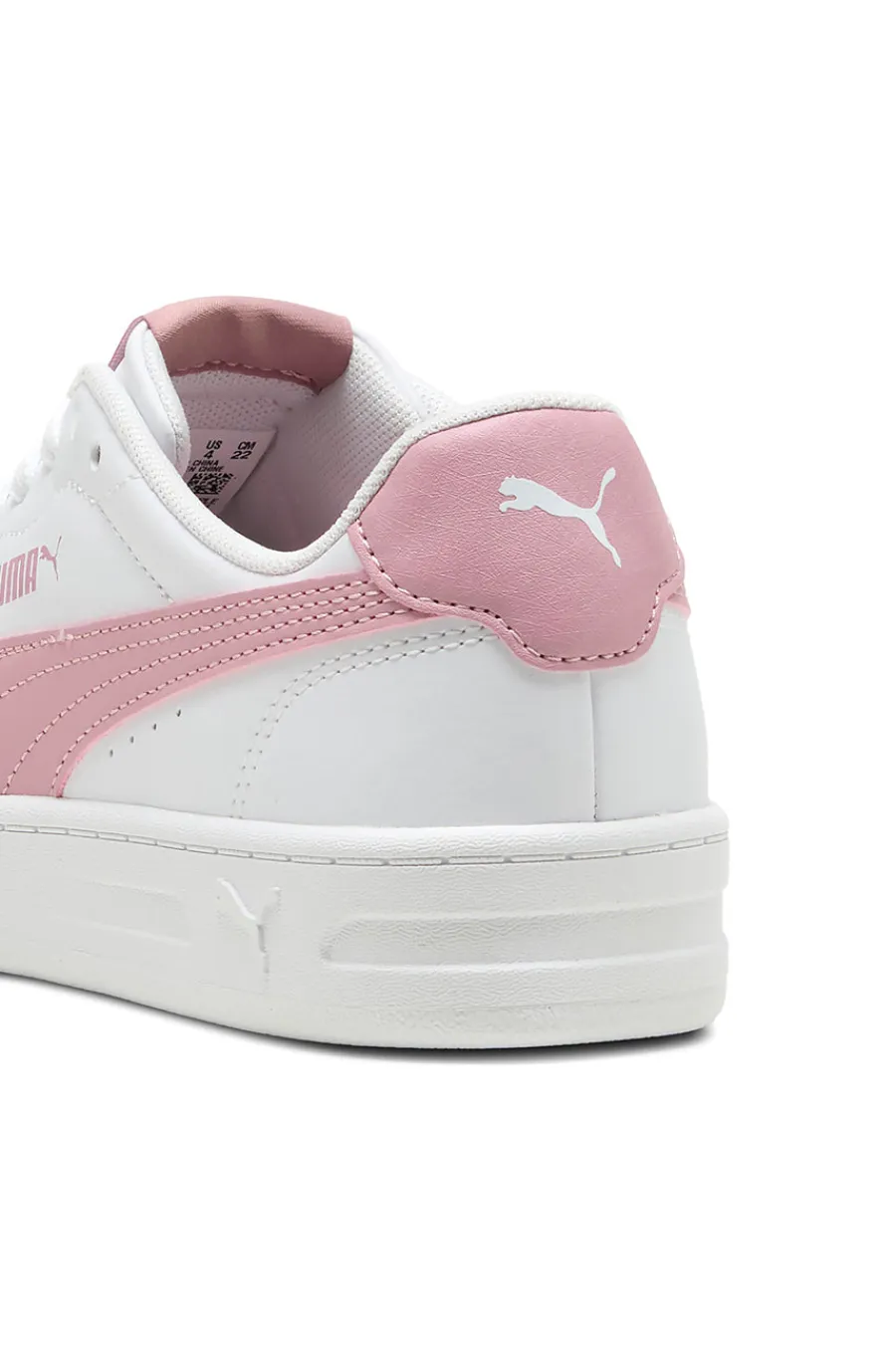 Sneakers bianche con dettagli rosa Court Lally JR-PUMA Online