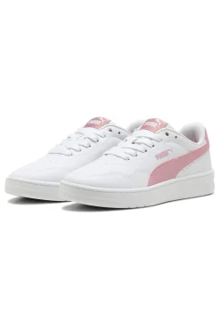 Sneakers bianche con dettagli rosa Court Lally JR-PUMA Online