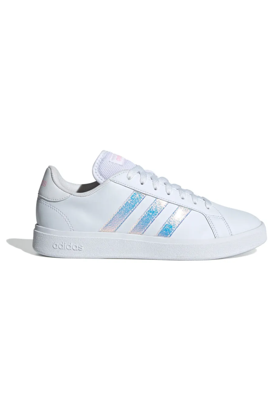 Sneakers bianche con dettagli iridescenti Grand Court Base 2.0-ADIDAS Outlet