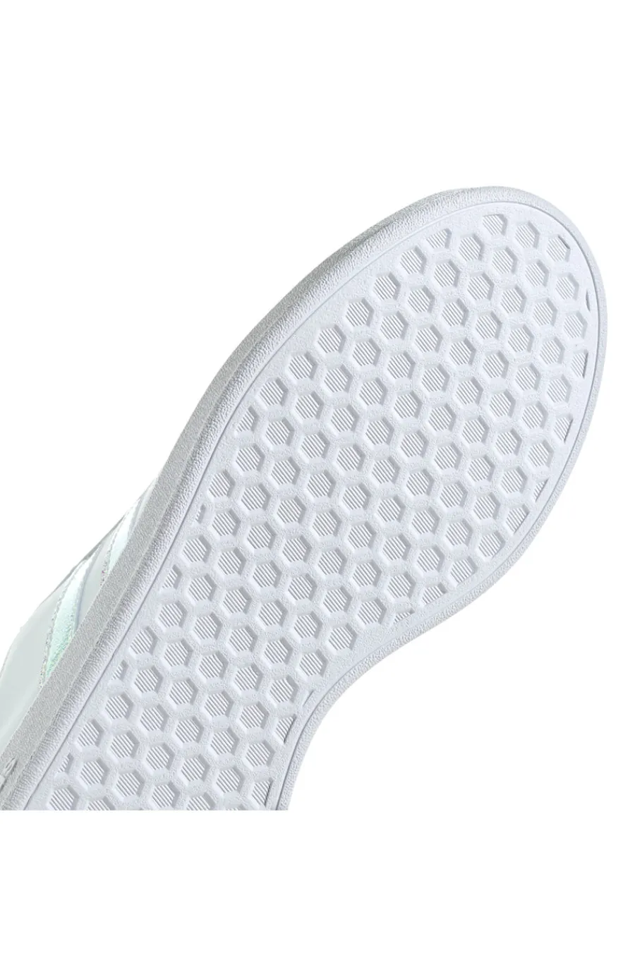 Sneakers bianche con dettagli iridescenti Grand Court Base 2.0-ADIDAS Outlet
