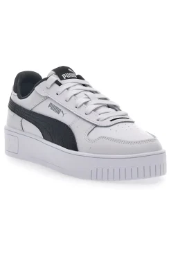 Sneakers Bianche Con Dettagli Neri Carina Street-PUMA Sale