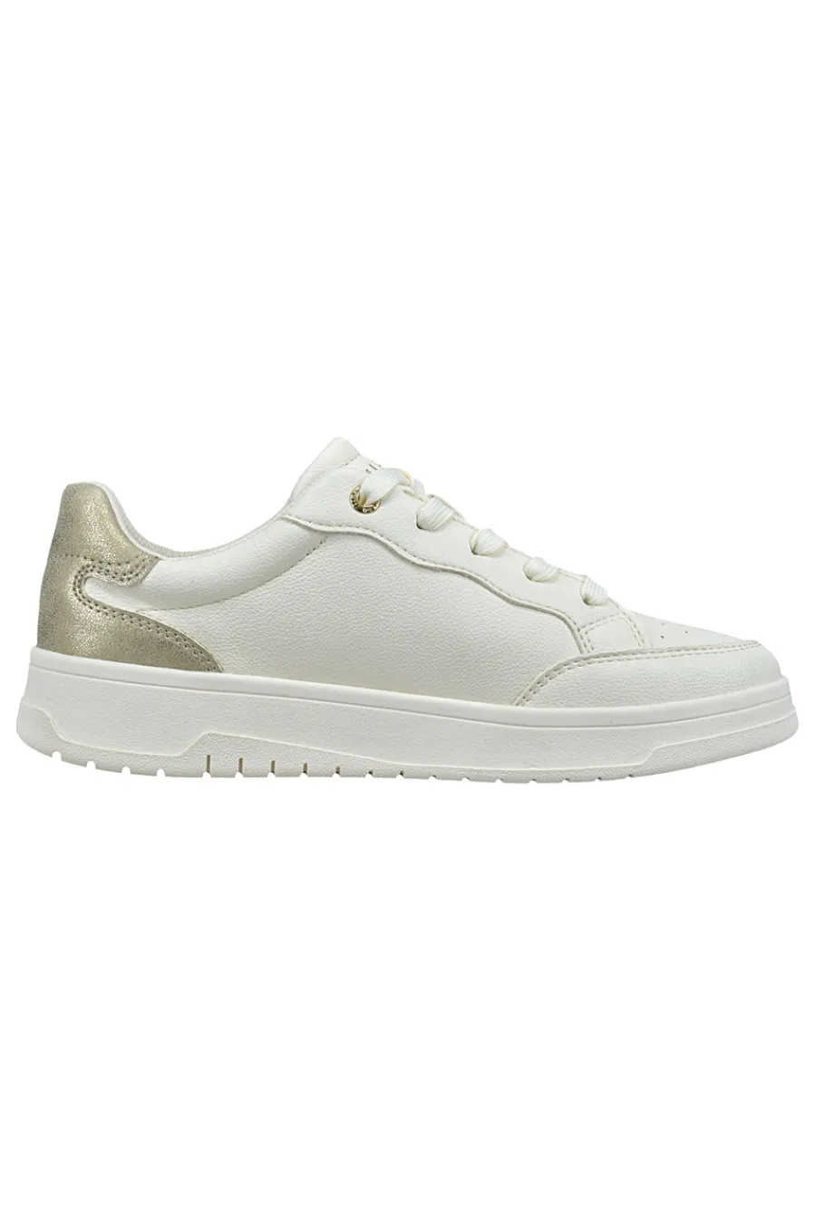 Sneakers Bianche con dettagli oro 435AQG1950502190-BAGATT Discount