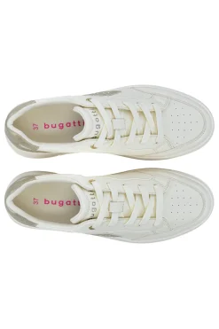 Sneakers Bianche con dettagli oro 435AQG1950502190-BAGATT Discount