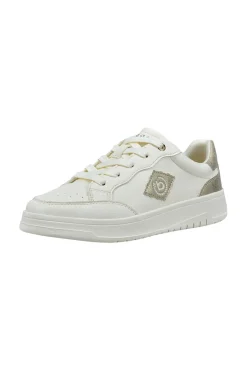 Sneakers Bianche con dettagli oro 435AQG1950502190-BAGATT Discount